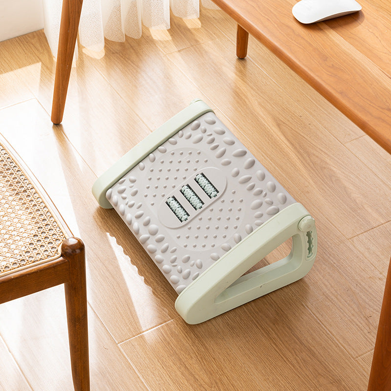 Office Footrest Mat for Comfort and Massage Support