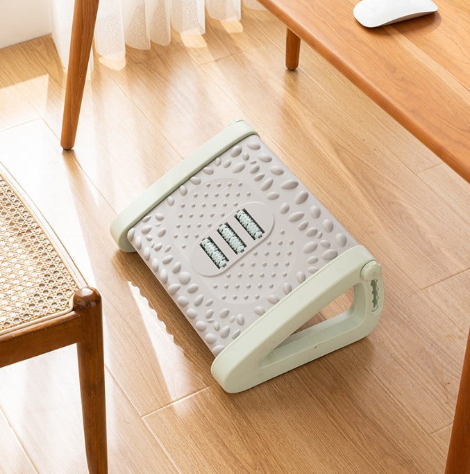 Office Footrest Mat for Comfort and Massage Support